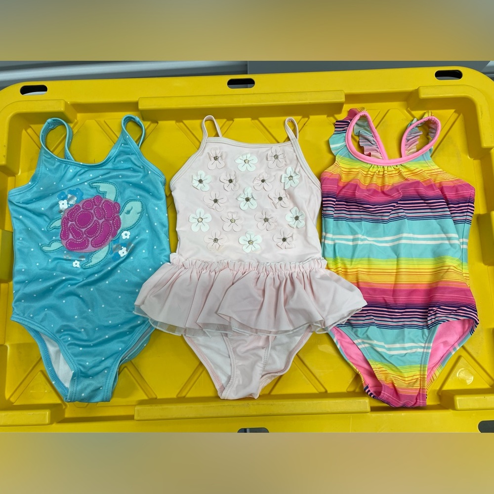 Bundle of 3 bathing suits 24m-2T